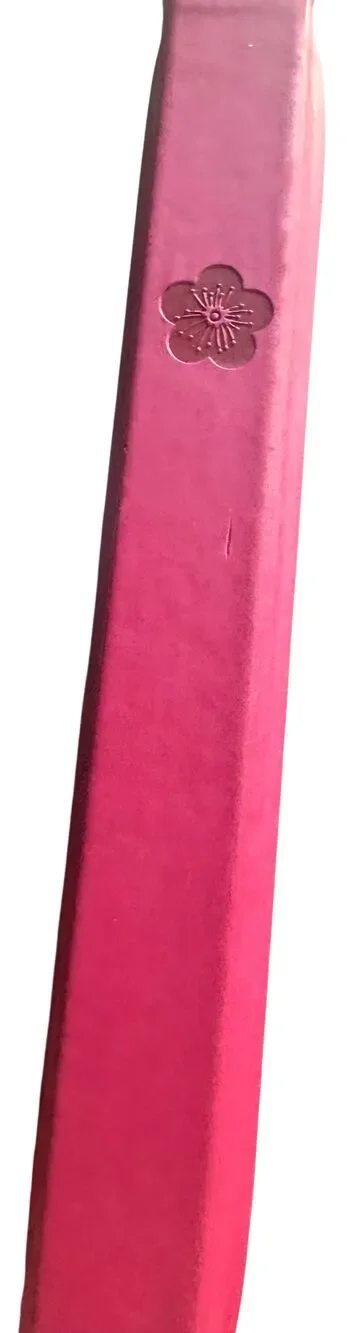 Hallmark Hardcover Journal Hot Pink Magenta Cherry Blossom Debossed Notebook